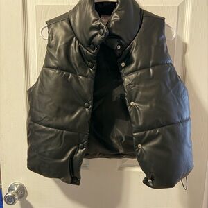 No Boundaries Black Puffer Vest